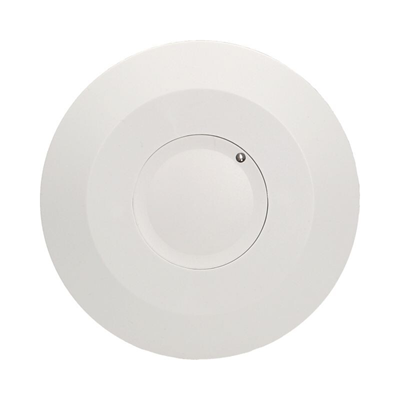 Sensore di movimento a microonde, ultra sottile, 5,8 GHz, 360 gradi, IP20, 2000 W bianco