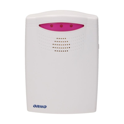 Sensore di movimento con segnalazione wireless, IP44, 120m 95dB bianco