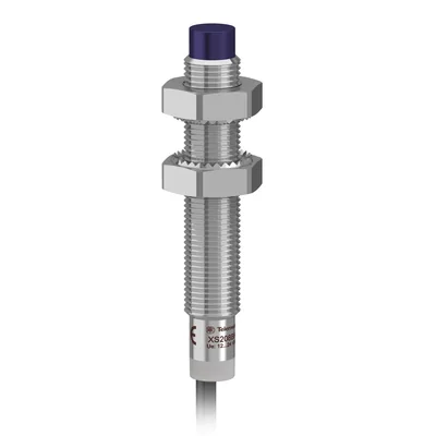 Sensore induttivo M8 con uscita PNP 1NO 12-24V DC cavo 2m