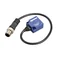 Sensore induttivo piatto 1NO 24V DC connettore M12