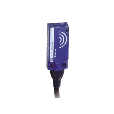 Sensore induttivo piatto con uscita PNP 1NC 12-24V DC cavo 2m