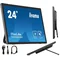 Сенсорний монітор 24" iiyama ProLite T2455MSC-B1 FHD IPS /HDMI DP/ Камера + Мікрофон, NANO-покриття, Динаміки
