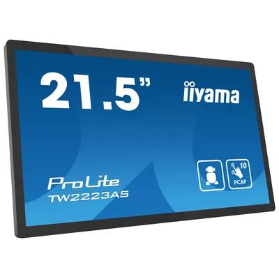 Сенсорний монітор iiyama ProLite TW2223AS-B2 22" VA LED /HDMI/ Android12, GMS, WiFi, LAN, Bluetooth, 24/7