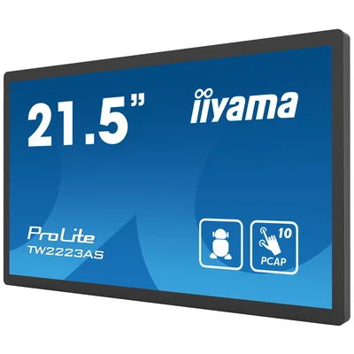 Сенсорний монітор iiyama ProLite TW2223AS-B2 22" VA LED /HDMI/ Android12, GMS, WiFi, LAN, Bluetooth, 24/7