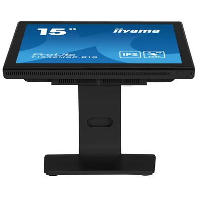Сенсорний POS-монітор iiyama T1532MSC-B1S 15" 4:3 /VGA HDMI DP/ IP43, динаміки