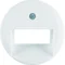 SERIE 1930 Central element for 2-gang UAE connection socket, white