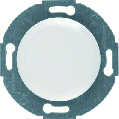 Serie 1930/Glas Blank cap with front plate white