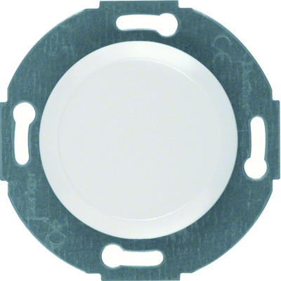 Serie 1930/Glas Blank cap with front plate white