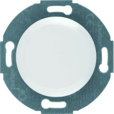 Serie 1930/Glas Tappo di copertura con placca frontale bianca