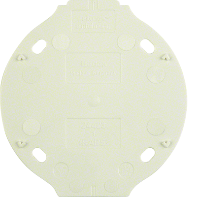 SERIES 1930 Self-extinguishing single white bottom plate