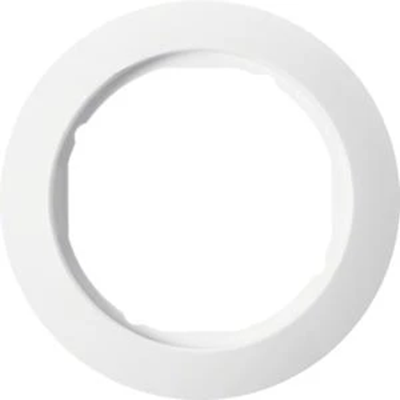 SERIES 1930 Single frame for front plates Ø 58mm white