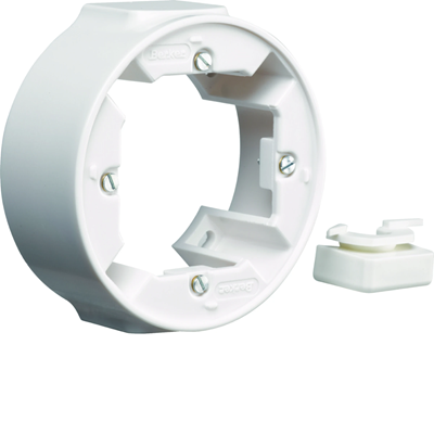 SERIES 1930 Single white surface-mounted box