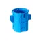 Серійна коробка для прихованого монтажу з гвинтами S60Gw fi80mm deep 80mm blue