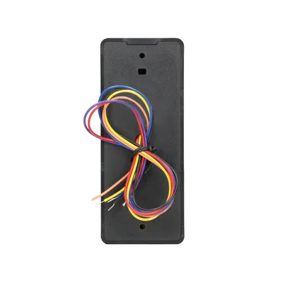 Serrure à code avec lecteur de carte et porte-clés de proximité, IP20, anthracite, fonction invité