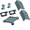 Serrure métallique Orion+, insert triangulaire avec clé de 8 mm