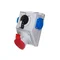 Set C32-48.2 Change of rotation direction L-0-P Socket 3P+Z, 2 x 2P+Z IP-54