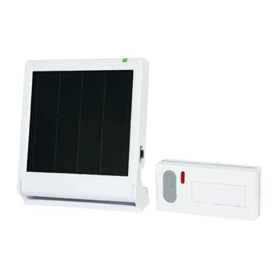 Set campanello wireless solare BZ914