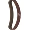 Set di 10 nastri abrasivi X440 75 x 533 mm, 180