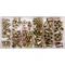 SET DI DADI A RIVETTO IN ACCIAIO M3-M10, 150 PEZZI
