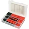 SET DI MANICOTTI TERMORESTRINGENTI CON ADESIVO 270 PEZZI