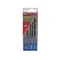 Set di punte cilindriche per metallo HSS, 6 pezzi, 2-8 mm