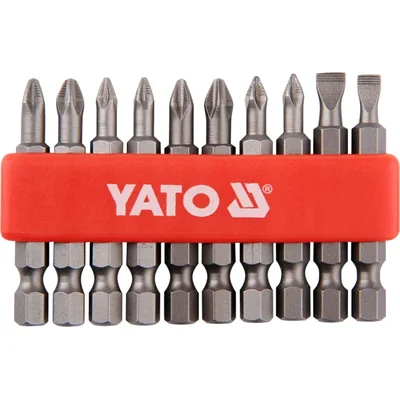 SET DI PUNTE PER CACCIAVITE DA 50 MM, 10 PEZZI