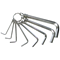 Set of 2-10mm hexagonal hex keys