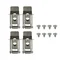 Set of 4 handles for installing plasterboard panels