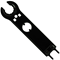 Set of metal keys for MC4 and MC4 EVO 2 connectors