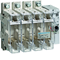 Sezionatore con fusibili, 4 poli NH00 160A