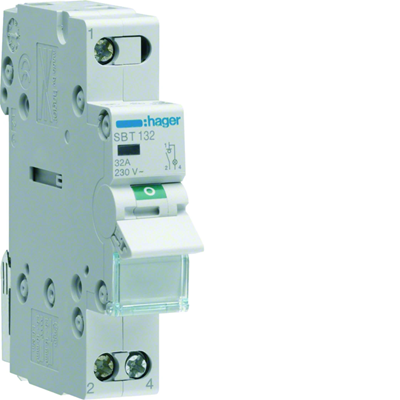 Sezionatore con spia luminosa 1P 32A