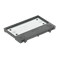 SF Cover for 1-module floor box (spare item), graphite gray