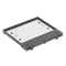 SF Cover of the 2-module floor box SF2xx/14 gray graphite
