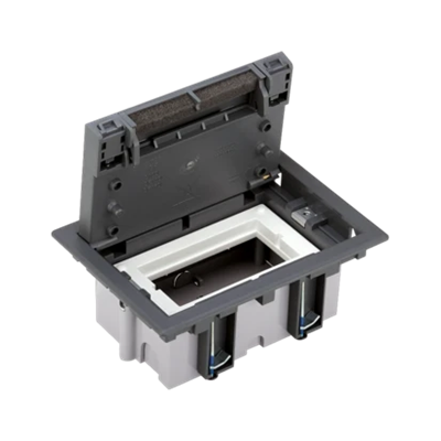 SF Floor box S500 1-module 2xK45 grey
