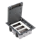 SF S500 Caja de suelo 3 módulos 6xK45 70mm gris