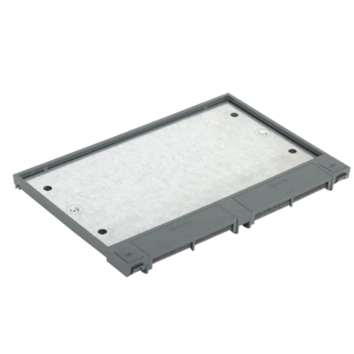 SF Tapa para caja de suelo de 6 módulos SF6xx/1, gris