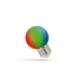 Sfera LED E-27 230V 1W Spettro RGB