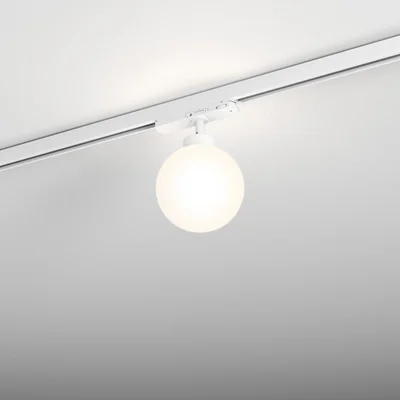 SFERA MODERNA per condotto sbarre 10W 3000K IP20 bianco