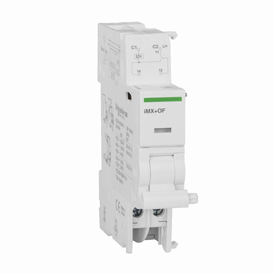 Sganciatore Acti9 con contatto iMX+OF-230/400 1CO 100-415 V CA 110-130 V CC