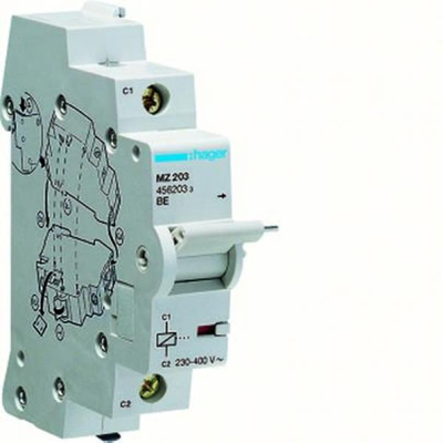 Sganciatore di corrente operativa per interruttore automatico 110-130 V CC/230-415 V CA