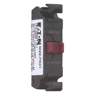 Shallow contact element M22-FK01 1NC 230V IP20