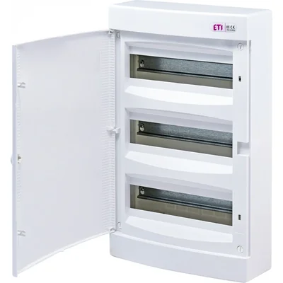 Щит зовнішній пластиковий 3x12 модулів ECT36PO-S IP40