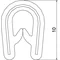 Sheet edge protection 1-2 MM, KSB 2 PVC