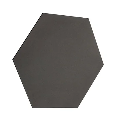 SHEET Lampada da parete nera