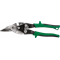 Sheet metal shears for cutting 1.8mm steel, green handle