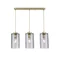 SHEILA Gold triple pendant lamp
