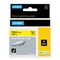 Shrink tape, yellow 12mm x 1.5m
