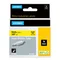 Shrink tape, yellow 9mm x 1.5m