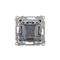 Shutter button 16AX 250V matt bronze