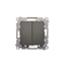 Shutter button 16AX 250V matt bronze